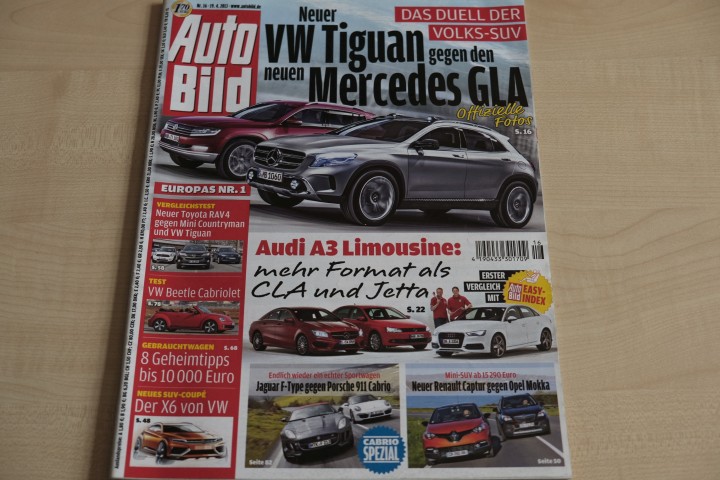 Deckblatt Auto Bild (16/2013)